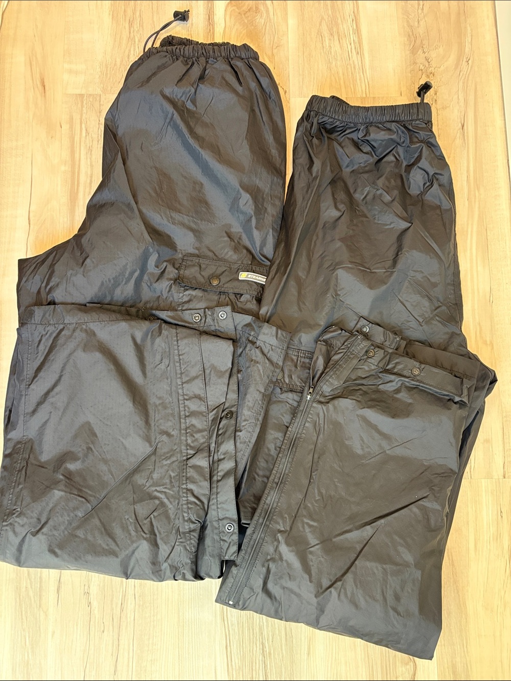 Bundle of XL Black Men's Waterproof Rain Pants